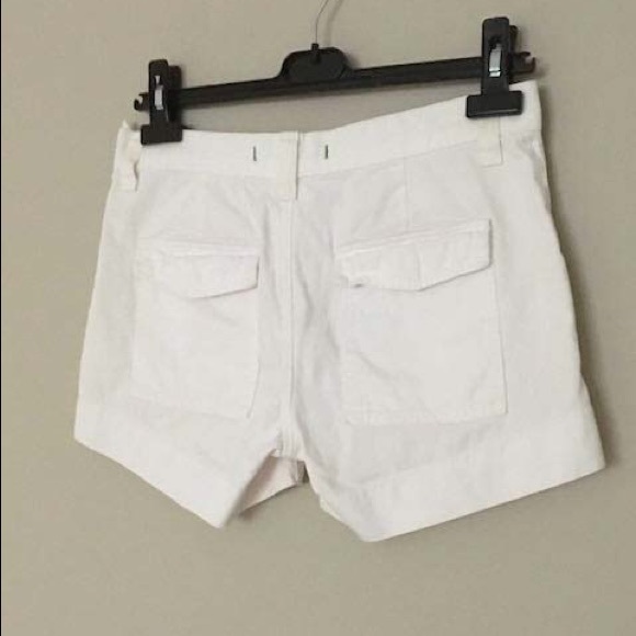 J BRAND Cadet White Cotton Shorts - Picture 3 of 6
